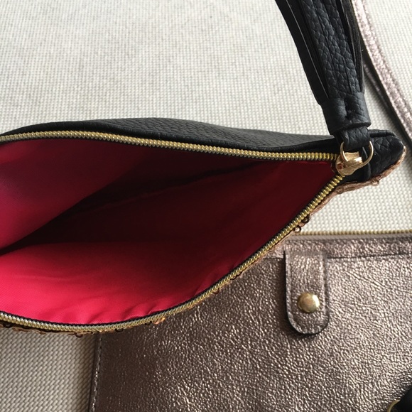 Metallic clutch/ cardholder bundle - Picture 2 of 4